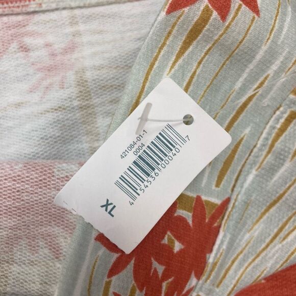 Gap GapBody NWT Lounge Pajama Terry Shorts Palms Floral Women’s XL Elastic Waist - Picture 3 of 10